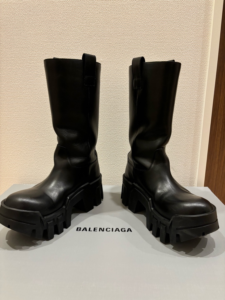 22AW BALENCIAGA ブルドーザー ZIP ブーツ 41｜靴