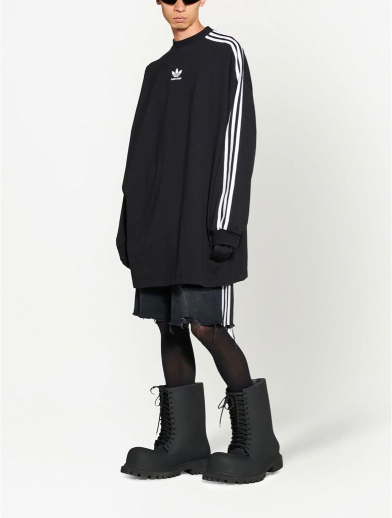 エシカルコンシャス BALENCIAGA x adidas ロゴ Tシャツ - ARCHIVESTOCK