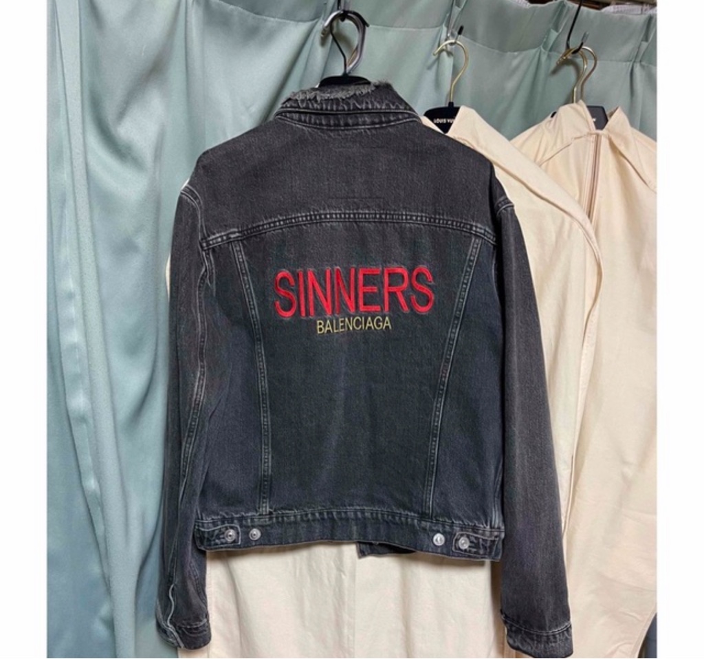 BALENCIAGA SINNERS レザージャケット BALENCIAGA SINNERS レザージャケット