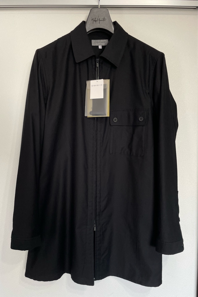 ヨウジヤマモト コットンツイルジップシャツブルゾン - ARCHIVESTOCK