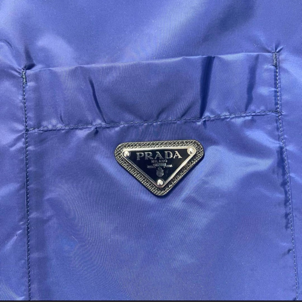 prada 21aw renylon ロゴプレート ジップ ジャケット - ARCHIVESTOCK