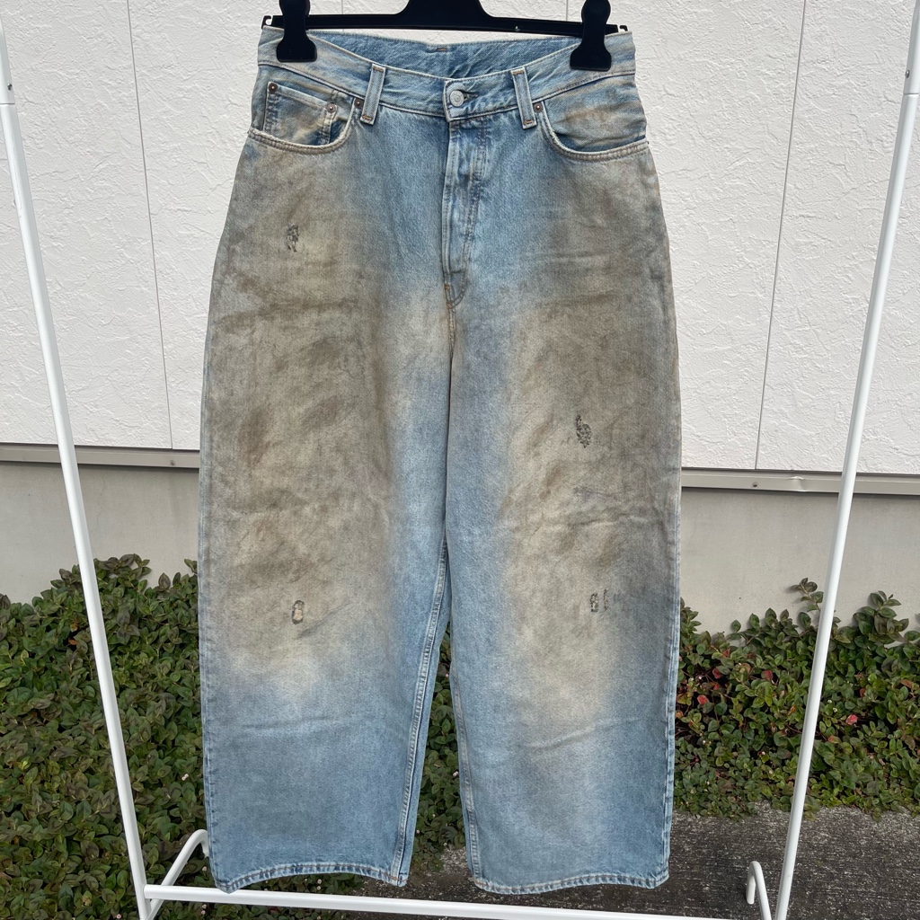 acne studios 24ss スーパーバギーフィットジーンズ デニム - ARCHIVESTOCK
