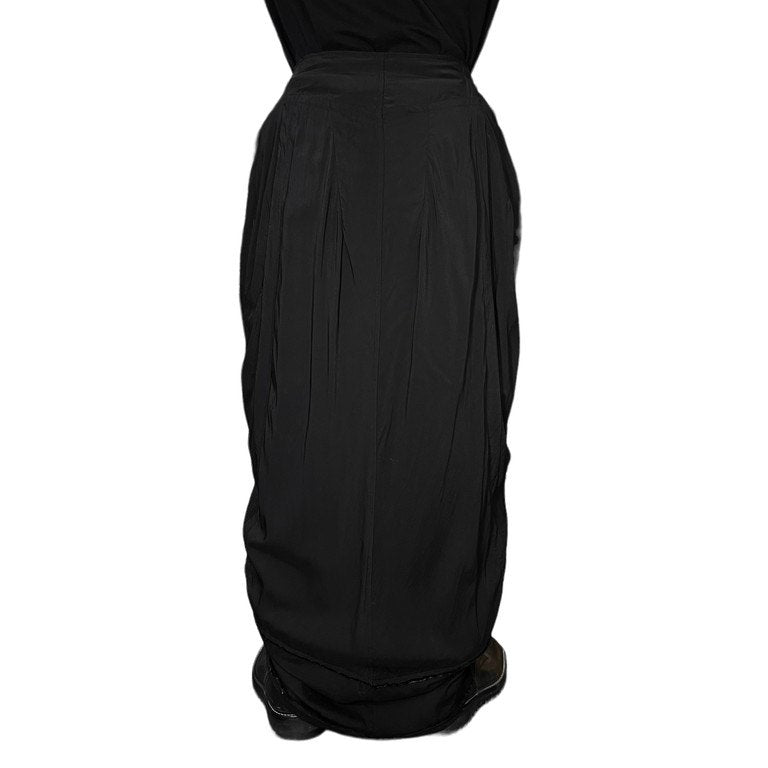 JULIUS 24SS SILK BANBOO CLOTH PRIEST LONG SKIRT レーヨンシルク 