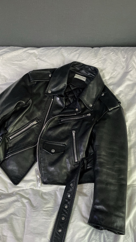 BALENCIAGA バレンシアガ 16AWデムナ期 スイングバイカージャケット