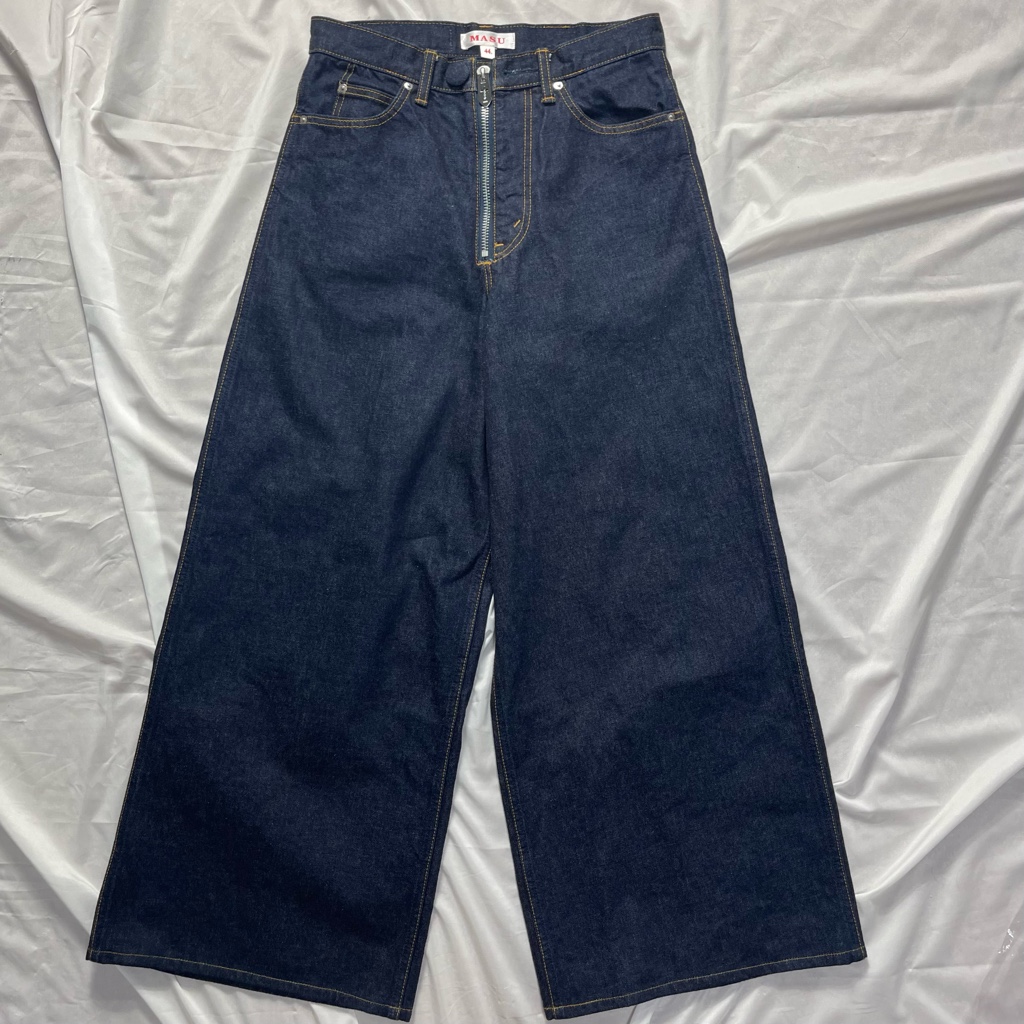masu 23aw buggy jeans バギー ジーンズ デニム - ARCHIVESTOCK