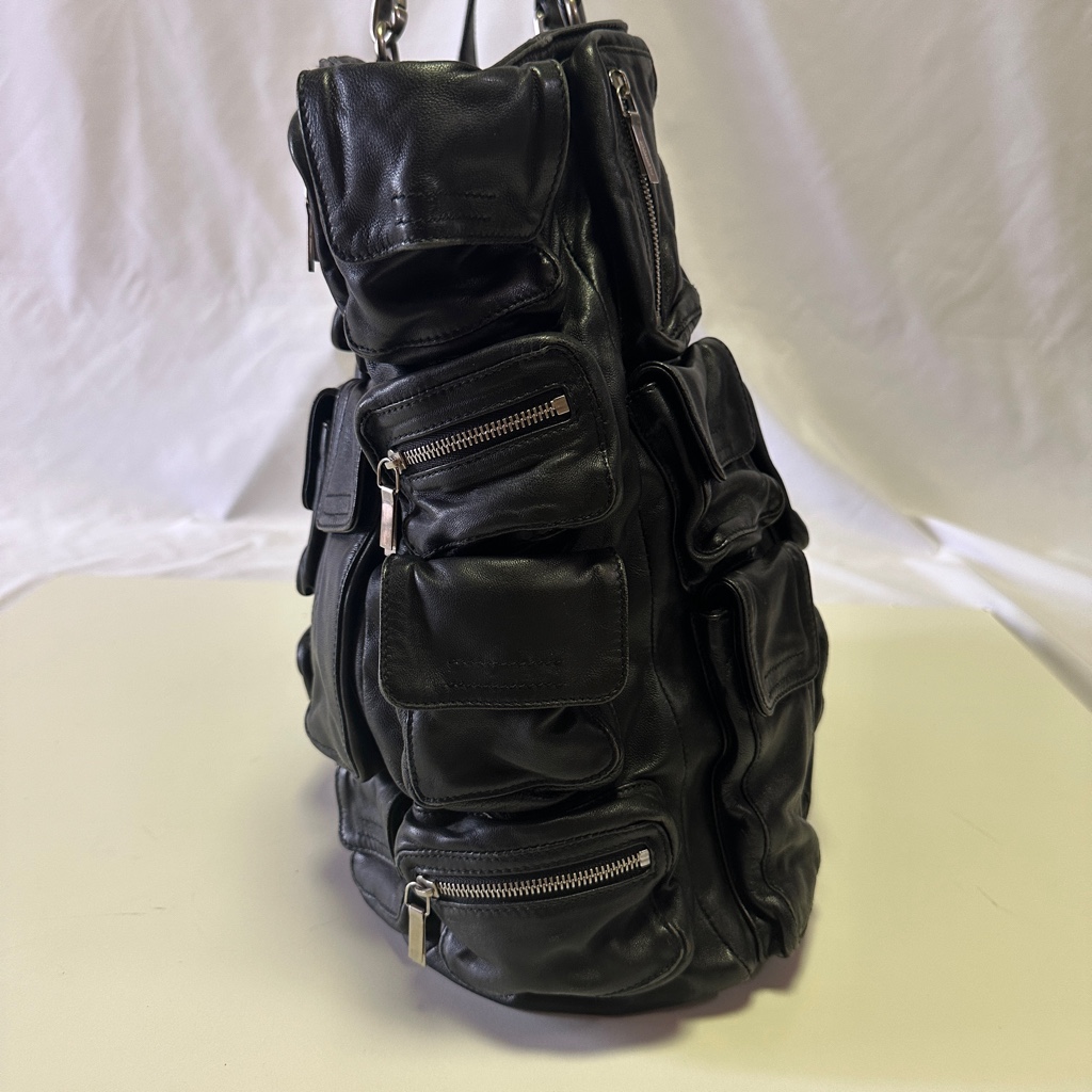 希少 JILSANDER マルチポケットバッグ シルバー Archive 希少 JILSANDER マルチポケットバッグ シルバー Archive JIL