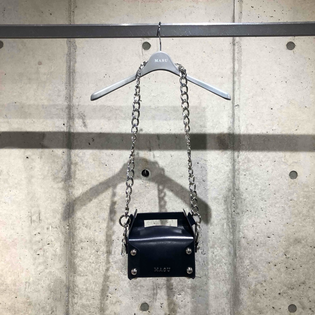 MASU 24AW LEATHER CAKE MINI BAG ケーキバッグ（MASU(エム
