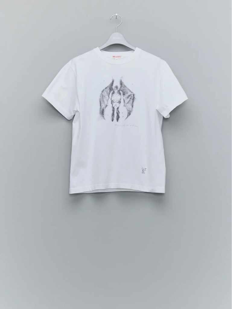 MASU CAKE BAG T-SHIRT WHITE - ARCHIVESTOCK