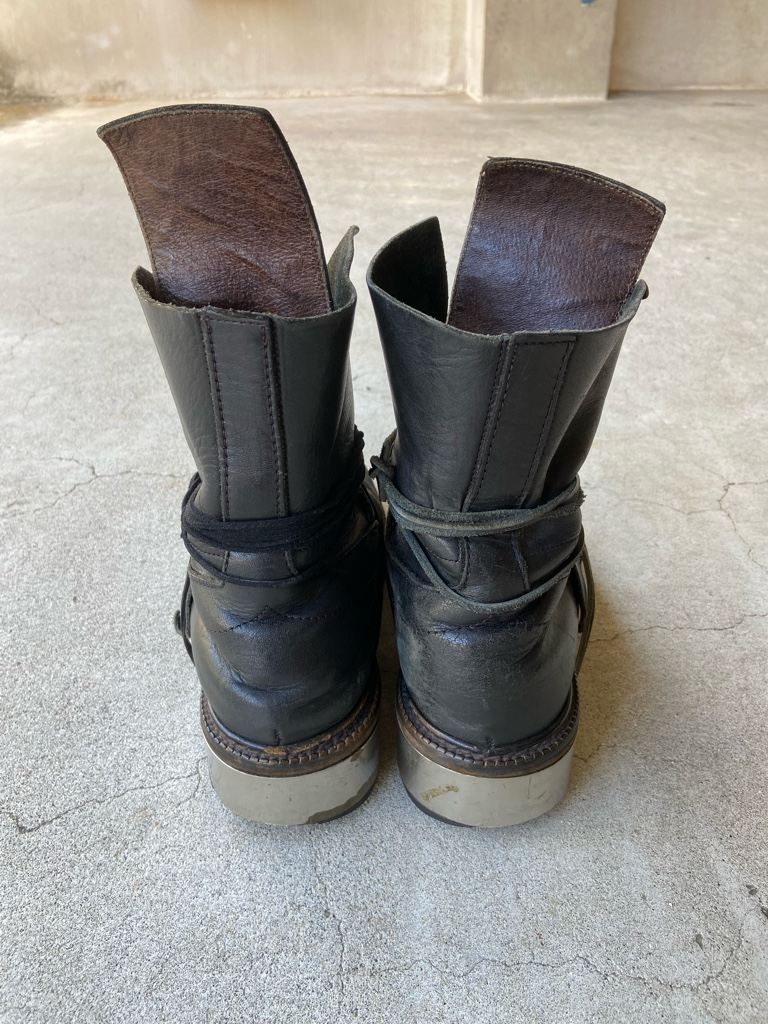 dirk bikkembergs スチールヒールブーツ たらしこむ