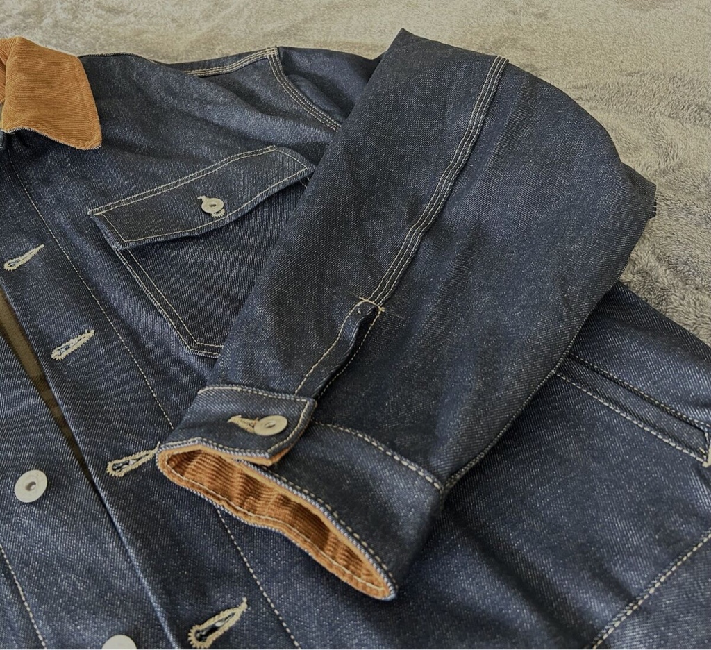 ジャケット・アウター YEEZY season6 denim flannel jacket L Yeezy season6 denim flannel jacket sample L - ARCHIVESTOCK