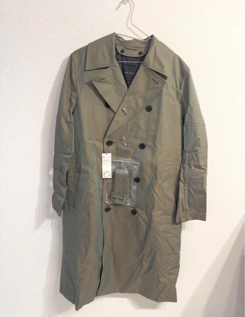 【新品】JOSEPHHOMMEのコットンシャンブレートレンチコート 新品】JOSEPHHOMMEのコットンシャンブレートレンチコート