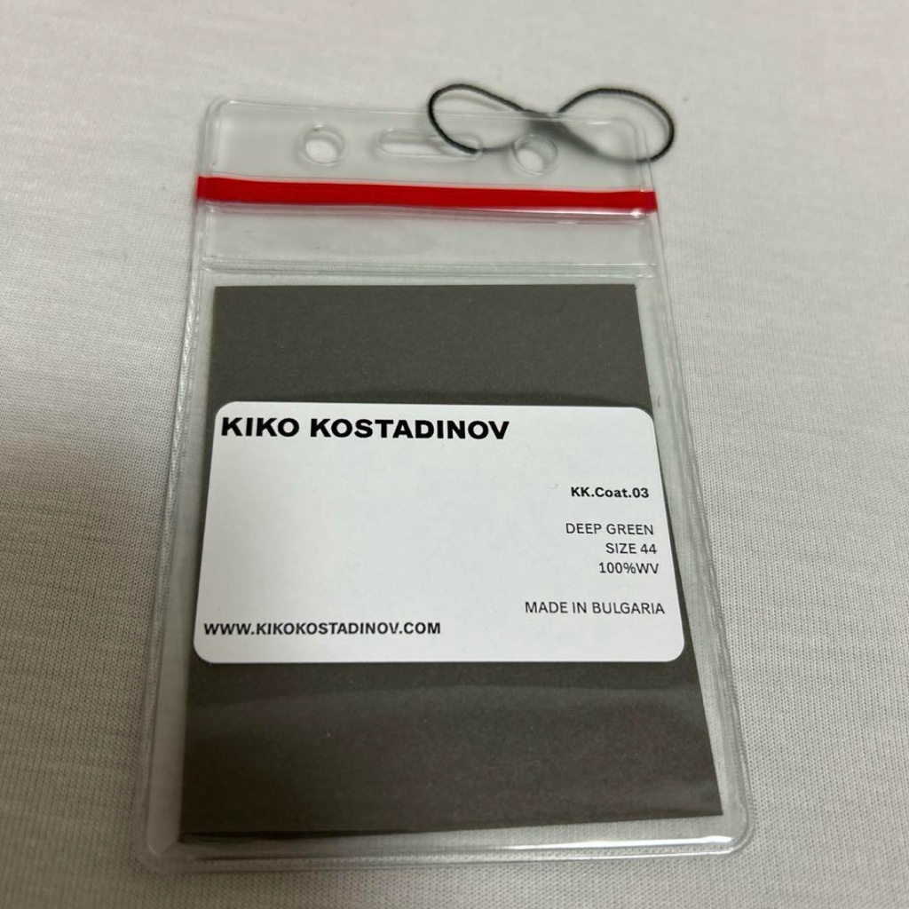 kiko kostadinov coat tokyo 限定 44 タグ付 - ARCHIVESTOCK