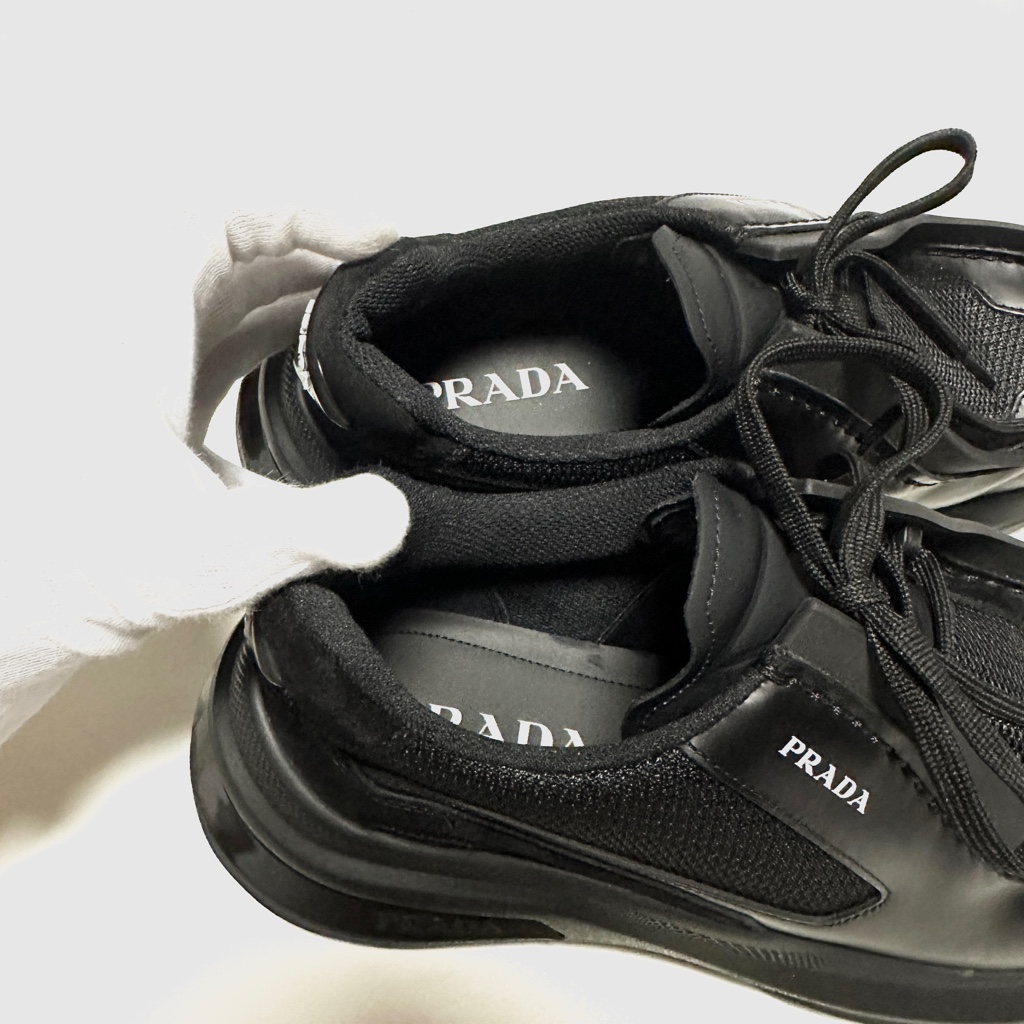 新作◇PRADA system sneaker 23AW 2EG424 プラダ システムスニーカー 
