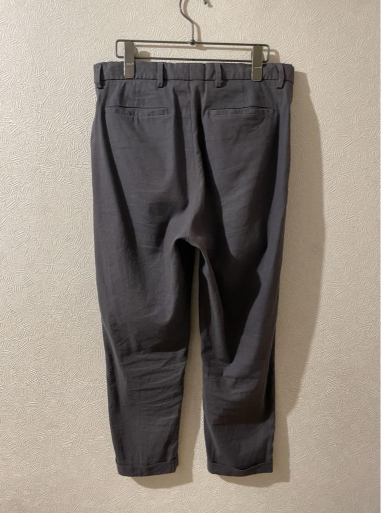 イタリア製 KRIS VAN ASSCHE リネン クロップド スラックス / クリス 