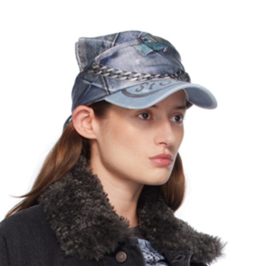 ACNE STUDIOS ブループリント シルクスカーフ - ARCHIVESTOCK