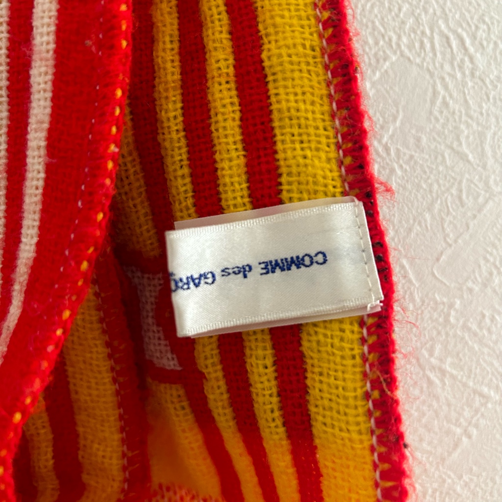 アーカイブ　コムデギャルソン　シャツ　サッカー　マフラー comme des garcons shirt サッカーマフラー - ARCHIVESTOCK