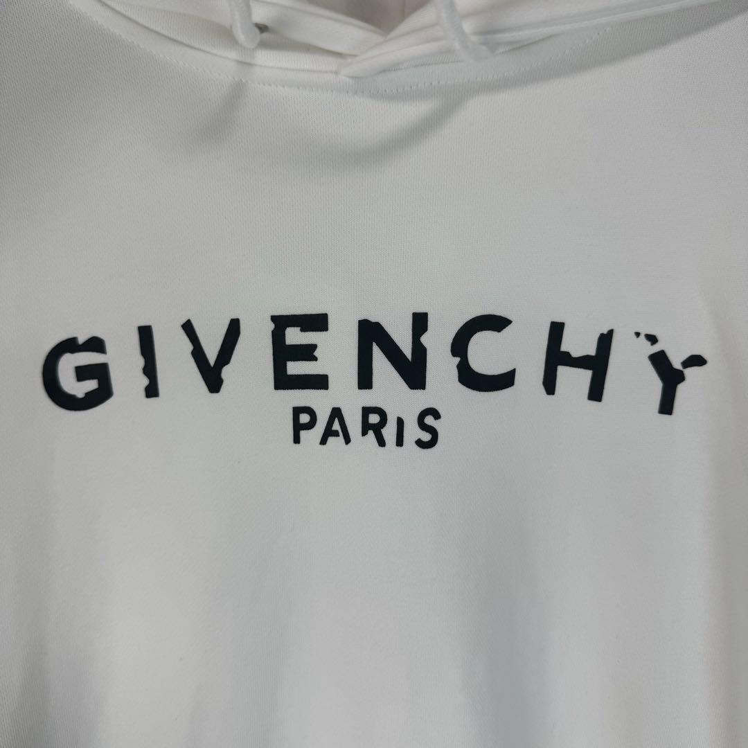【送料無料キャンペーン】 GIVENCHY ロゴ ジバンシー 19S7713474 パーカー スウェット トップス