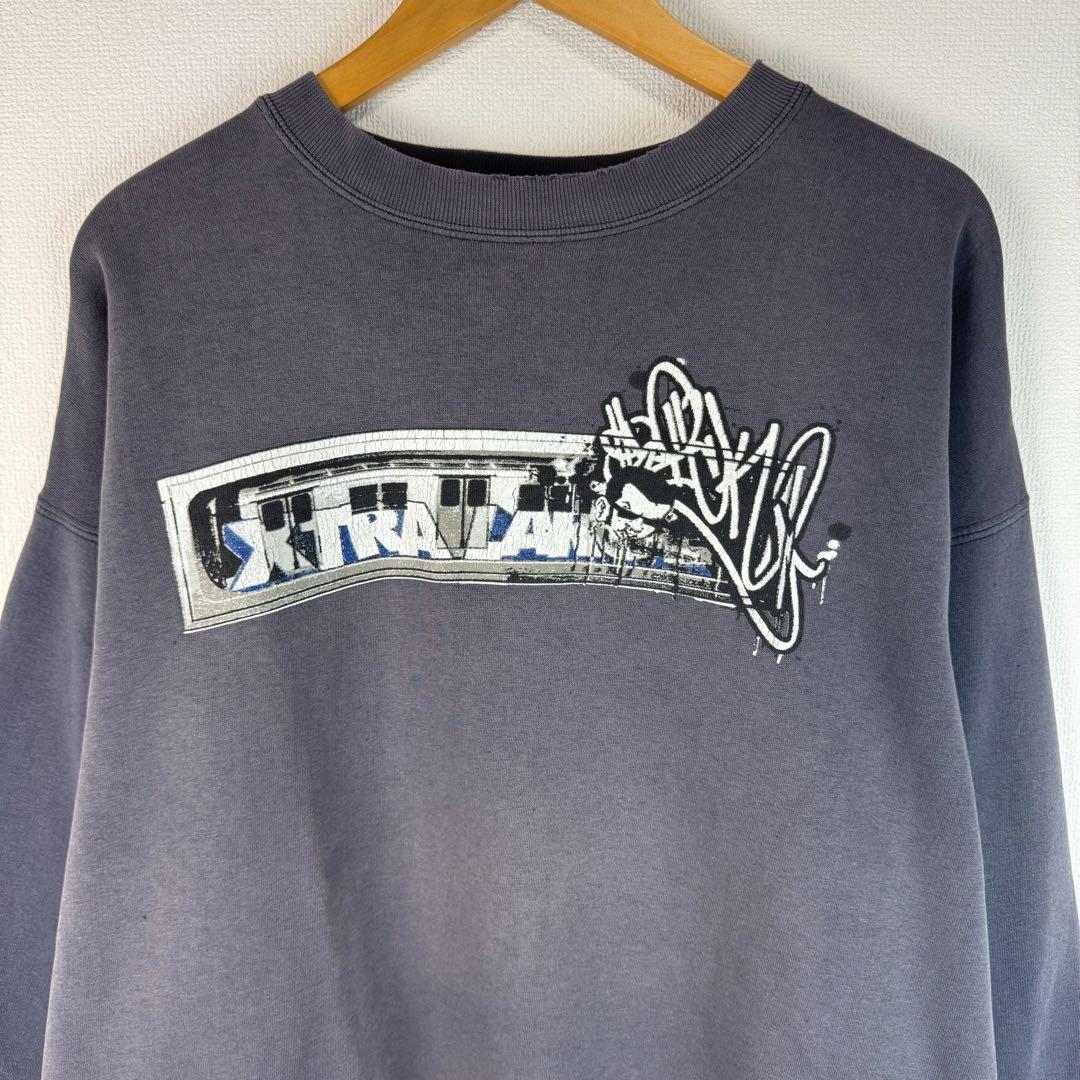 90s 裏原　XLARGE エクストララージ　グラフィック　スウェットトレーナー 90s 裏原 XLARGE エクストララージ グラフィック スウェット