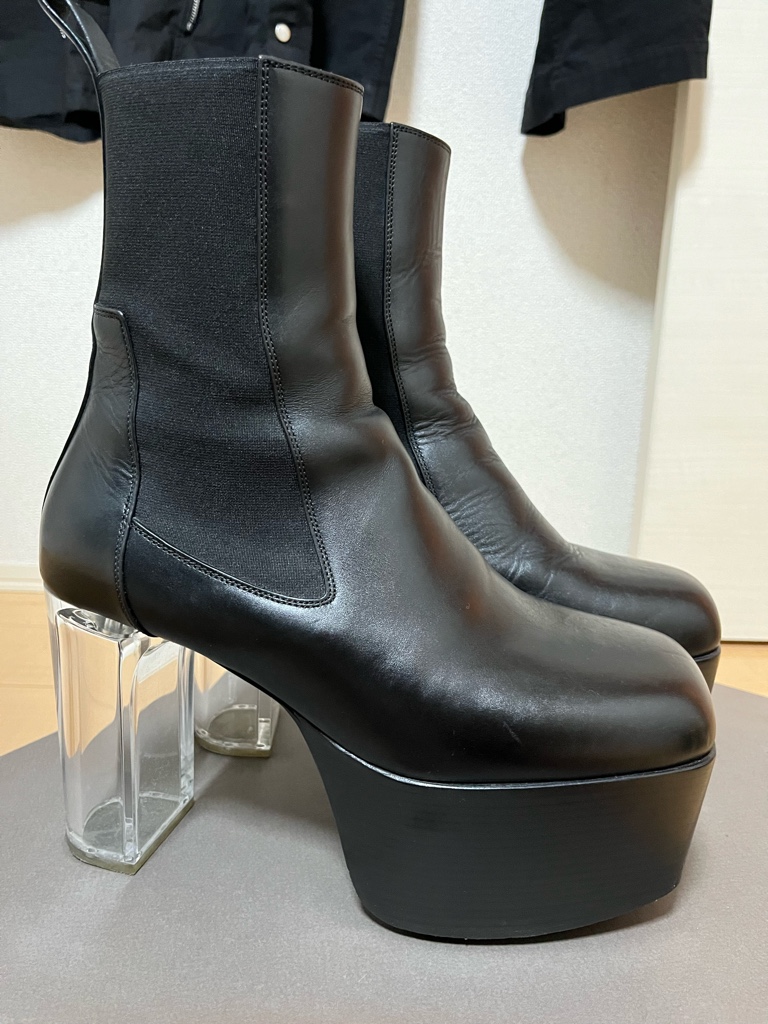 RICK OWENS プラットフォーム ブーツ キスブーツ 44