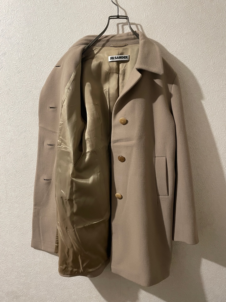 イタリア製 JIL SANDER ウール チェスター コート / ジルサンダー JIL SANDER ウール チェスターコート（イタリア製 JIL SANDER