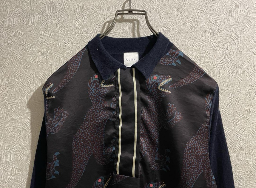 Paul Smith ファーストライン ダイナソー ポロカラー ニット - 長袖