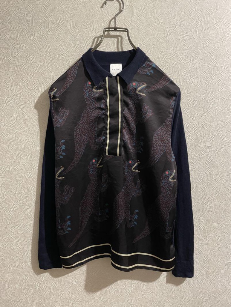 Paul Smith ファーストライン ダイナソー ポロカラー ニット - 長袖