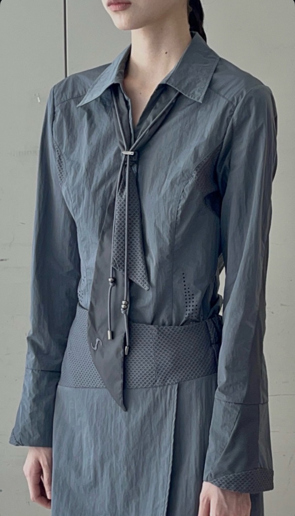 OJOS 23AW ネクタイ グレー OJOS 23AW ネクタイ グレー