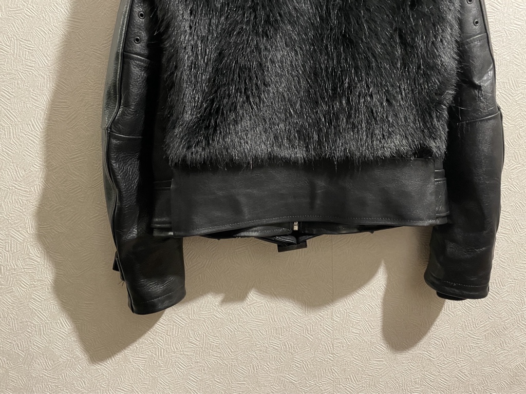 YAECA グリズリー ジャケット / ヤエカ レザー シングル ライダース YAECA グリズリー ジャケット / ヤエカ レザー シングル ライダース