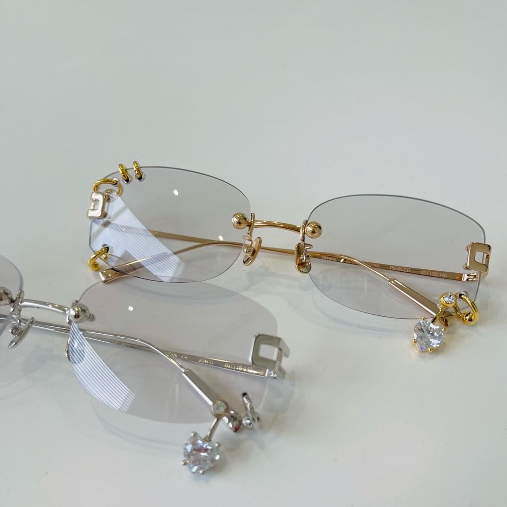 ambush ピアス サングラス pierced sunglass ゴールド - ARCHIVESTOCK