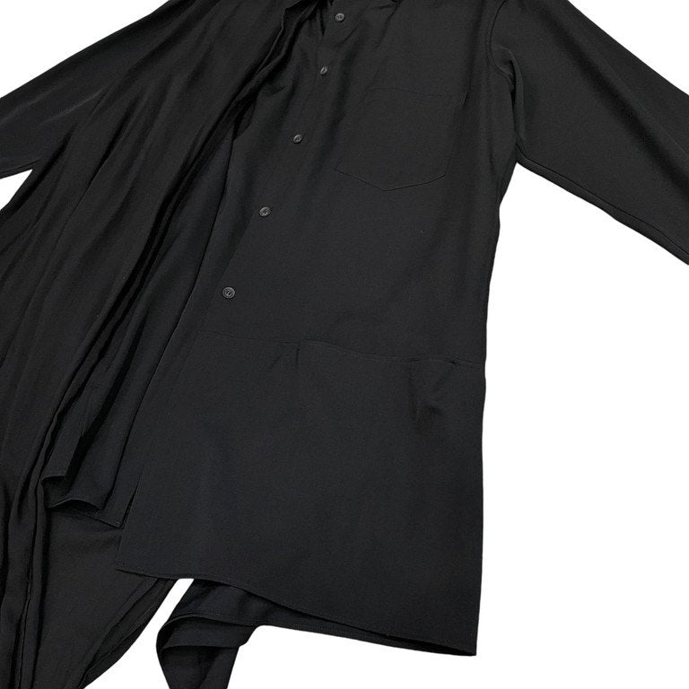 Yohji Yamamoto Pour Homme 20AW DRAPE CLOTH GABARDINE SHIRT ウール 