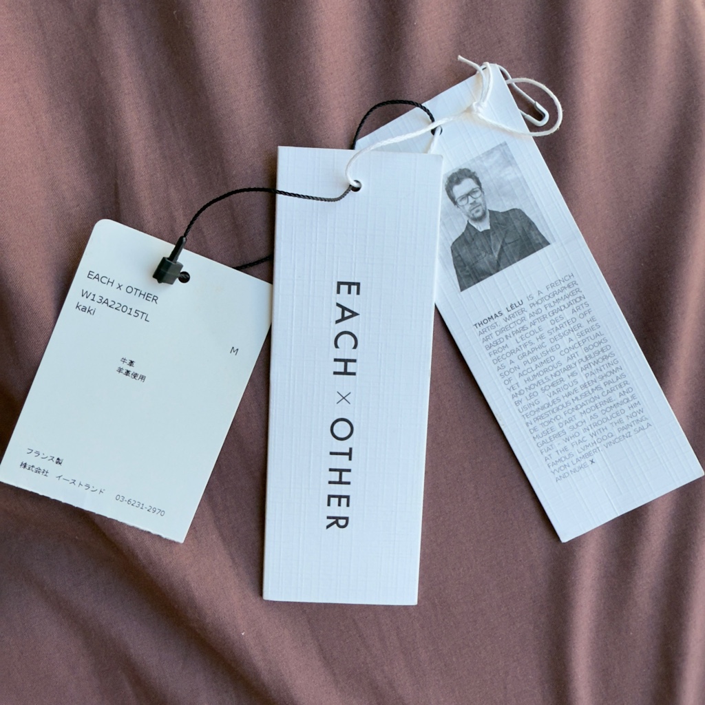 定価約30万EACH × OTHER RIDERS JACKET 【公式通販】