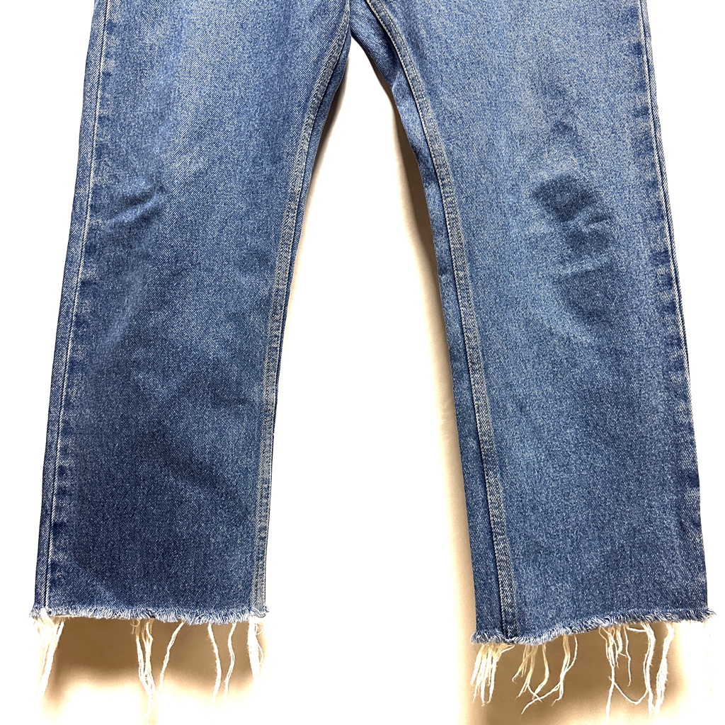名作◇BALENCIAGA バレンシアガ ストレートデニムパンツ Wide Denim 