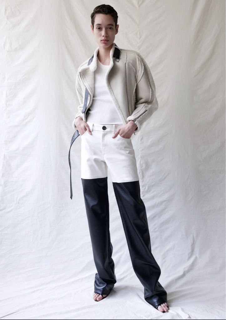 Peter do 20SS combo leather pants - ARCHIVESTOCK