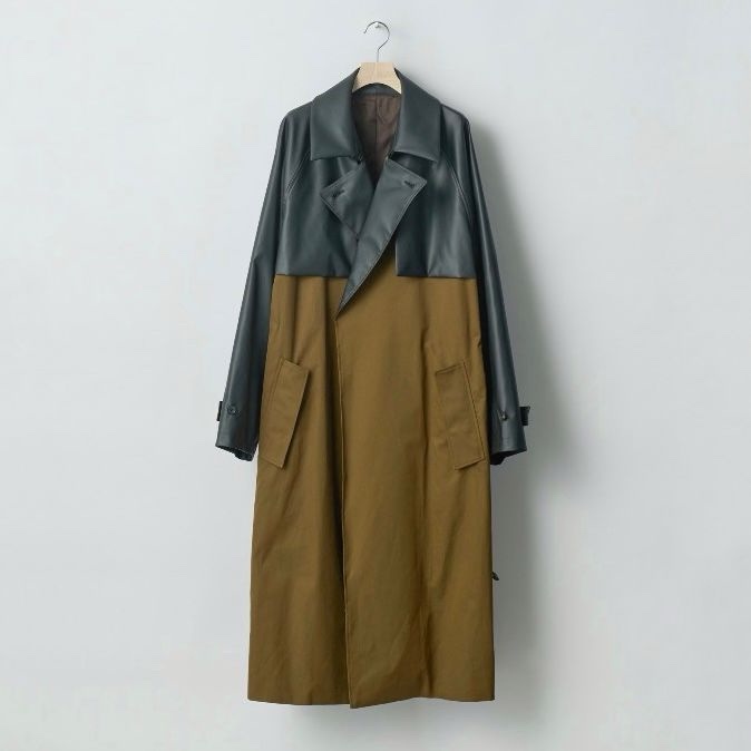 新品 ssstein CNOTRAST BREASTED LAPELS COAT OVERSIZED DOUBLE BREASTED COAT – ssstein