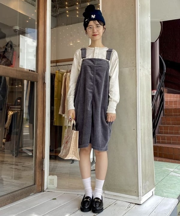 超歓迎された BEAMS BOY ビームスボーイ コーデュロイ ジャンパースカート ワンピース
