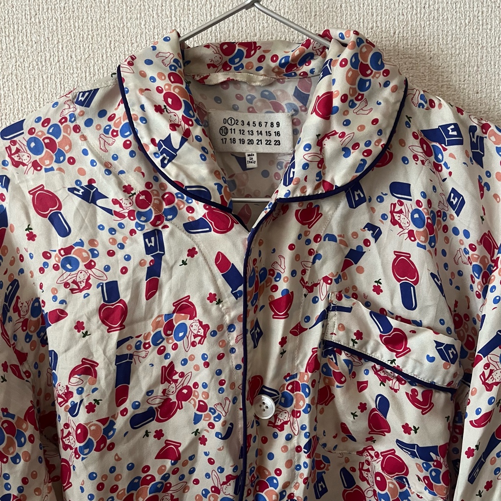 Maison Margiela disty パジャマ シャツ Maison Margiela disty パジャマ シャツ