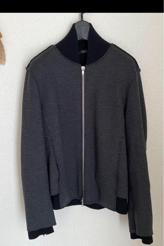 kris van assche ニットブルゾン　ドライバーズニット kris van assche ニットブルゾンドライバーズニット