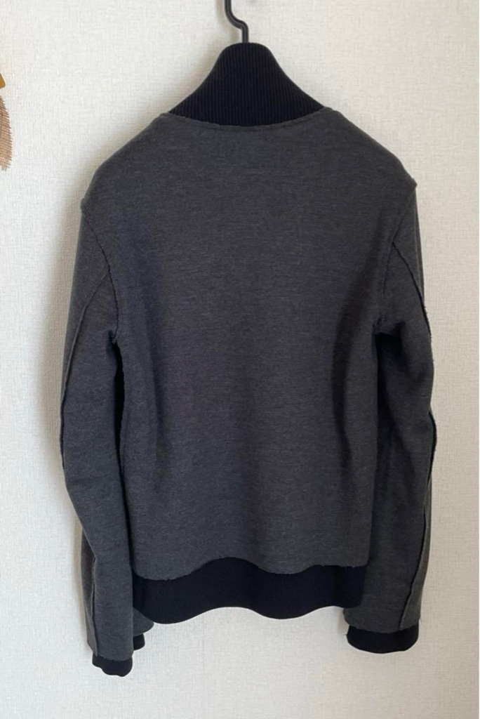 kris van assche ニットブルゾンドライバーズニット