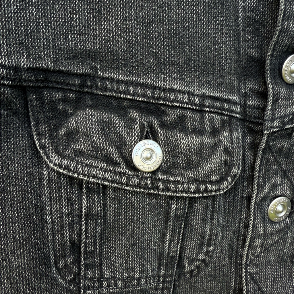 OUR LEGACY RODEO ブラック デニム ジャケット - ARCHIVESTOCK