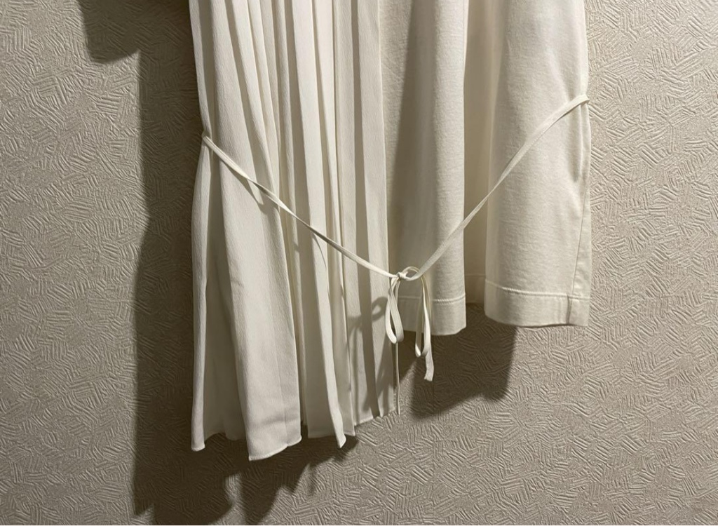 イタリア製 JIL SANDER シフォン プリーツ カットソー / ジル
