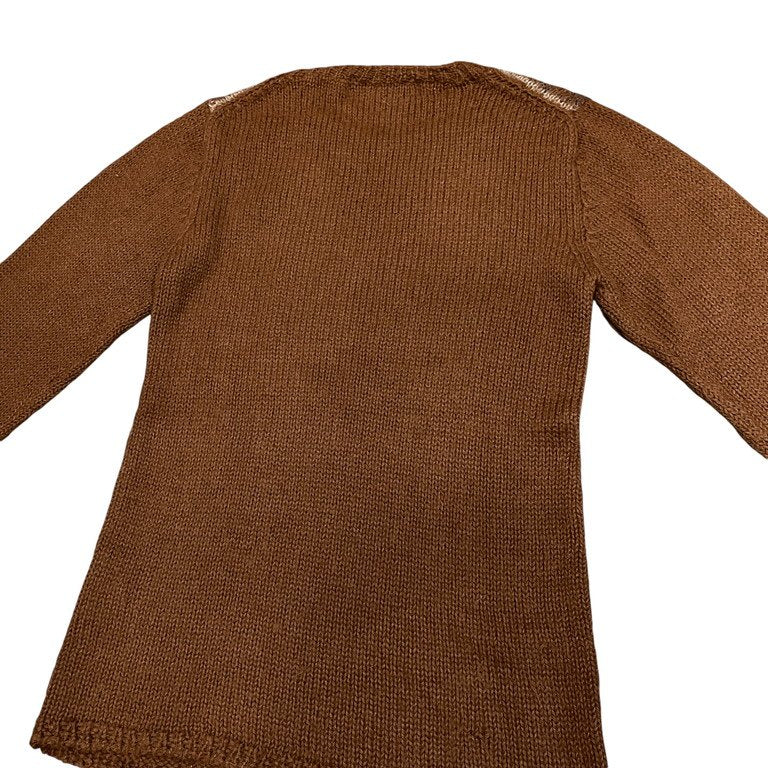 COMME des GARCONS HOMME PLUS 95AW アルパカウールフェアアイルニット  