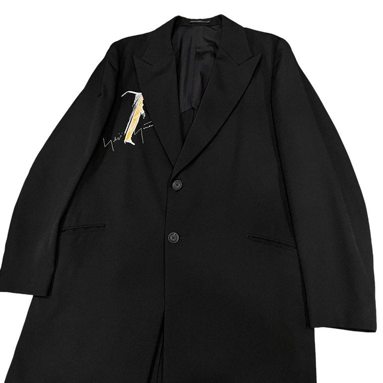 Yohji Yamamoto Pour Homme REPLICA 02SS ウールギャバジン女優刺繍  