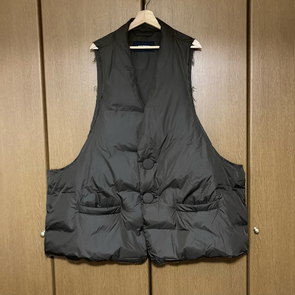 Raf Simons 21AW Padded Vest ダウンベスト ジレ 茶 プラダ