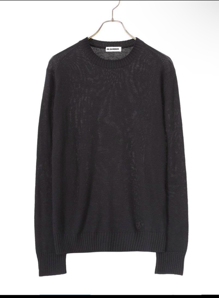 JIL SANDER 黒 カシミア ニット サイズ46 - ARCHIVESTOCK