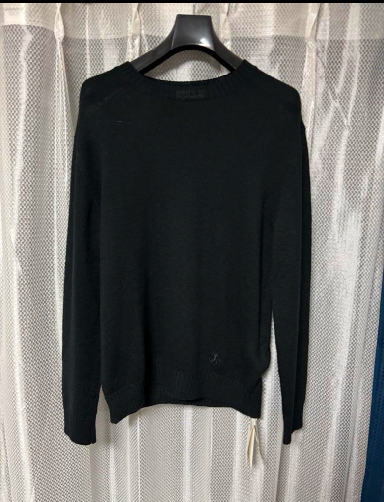 JIL SANDER 黒 カシミア ニット サイズ46 - ARCHIVESTOCK