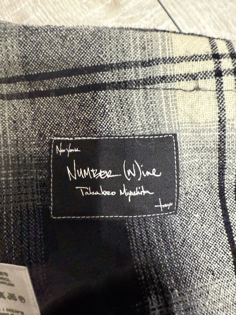 ナンバーナイン 07AW LOVE GOD MURDER rap skirt ナンバーナイン 07AW LOVE GOD MURDER rap skirt