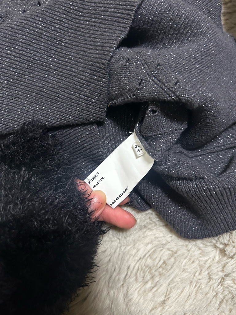 KIKO KOSTADINOV brecht jumper 24ss - ARCHIVESTOCK