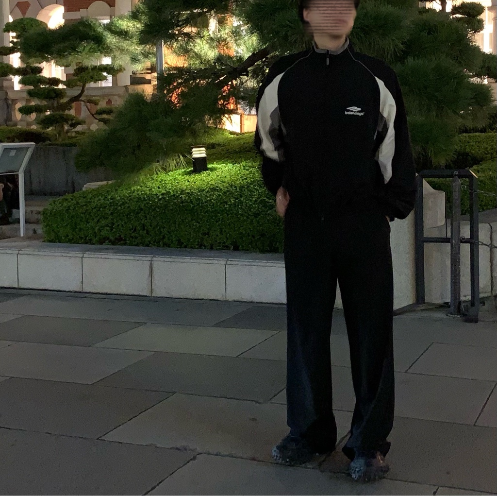 BALENCIAGA 3b icon トラックパンツ ブラック Balenciaga 3b sport icon truck jacket - ARCHIVESTOCK