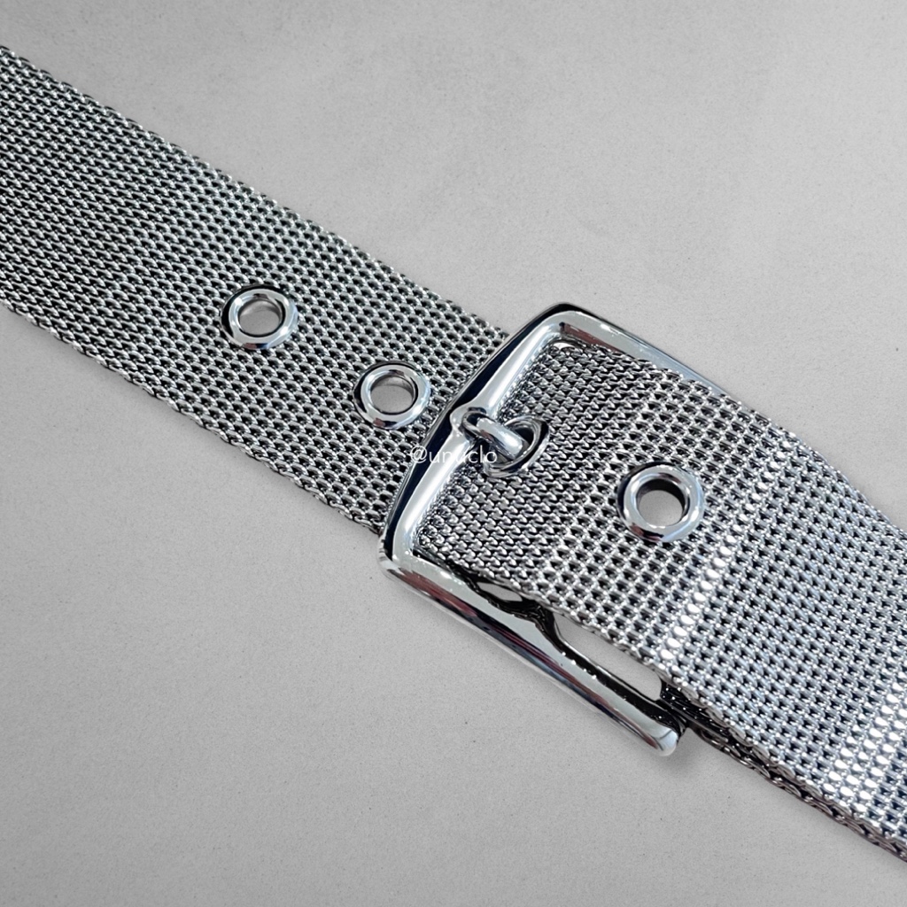 Hermès｜Etriviere Metal Mesh Belt - ARCHIVESTOCK