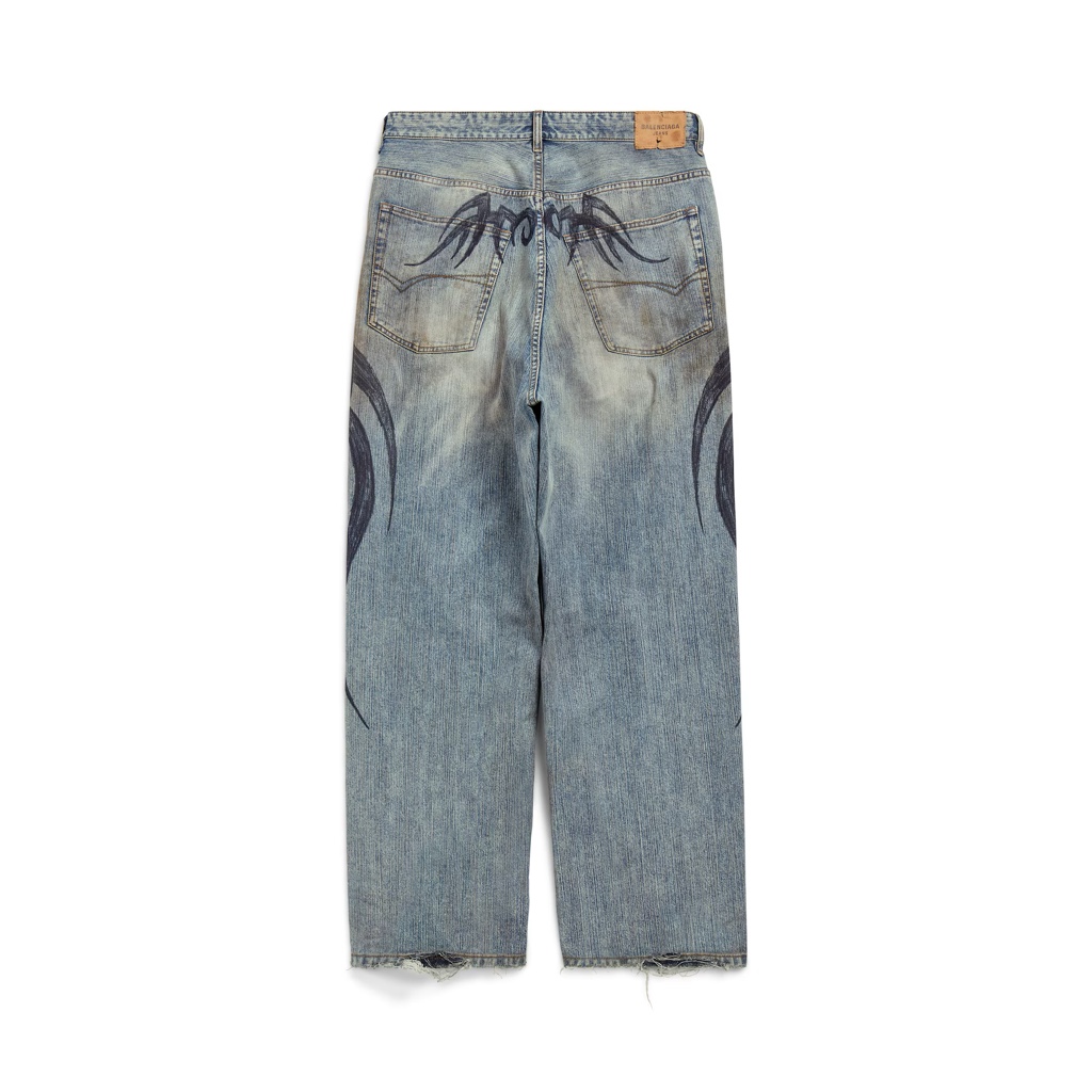 新品 XS BALENCIAGA Y2K BAGGY PANTS - ARCHIVESTOCK